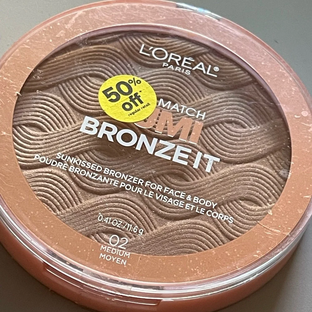 L'Oreal True Match Lumi Bronze It Sunkissed Glow Bronzer x Face Body #02 Medium